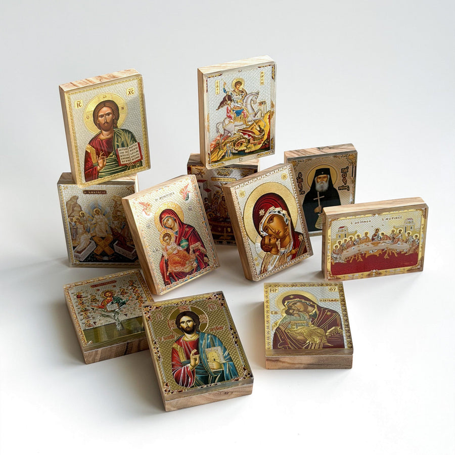 Bethlehem Olive Wood Icons & Diptychs