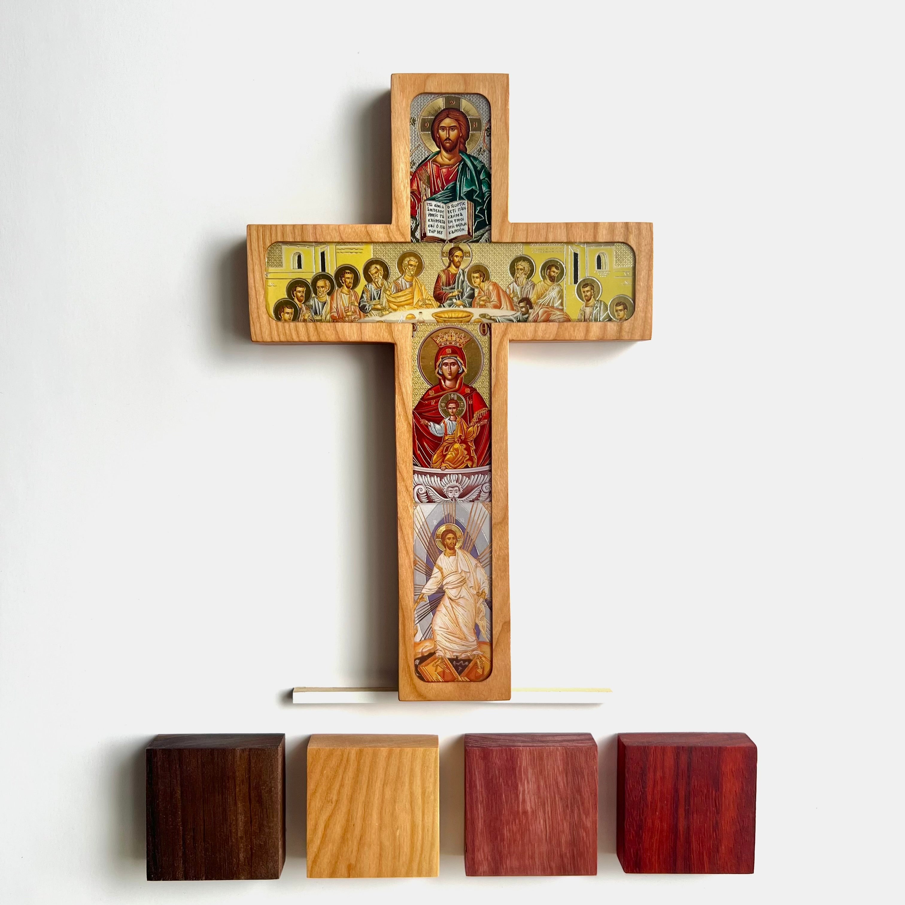 Wooden Icon cross