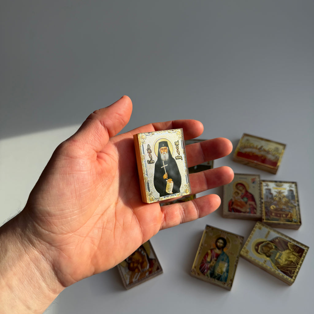 Saint Paisios Magnetic Icon