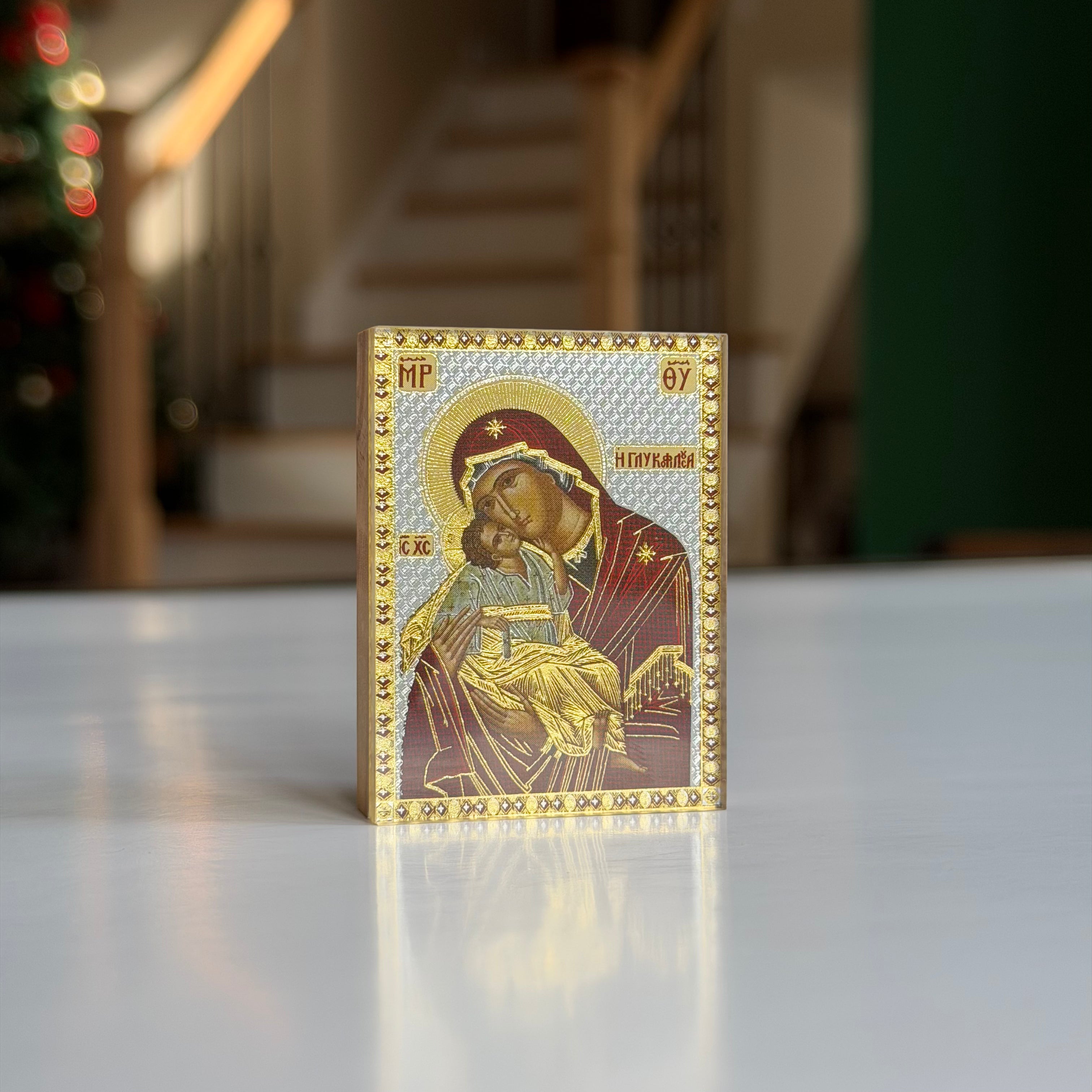 Theotokos Eleusa V2 Magnetic Icon