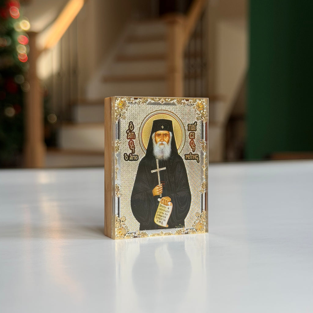 Saint Paisios Magnetic Icon