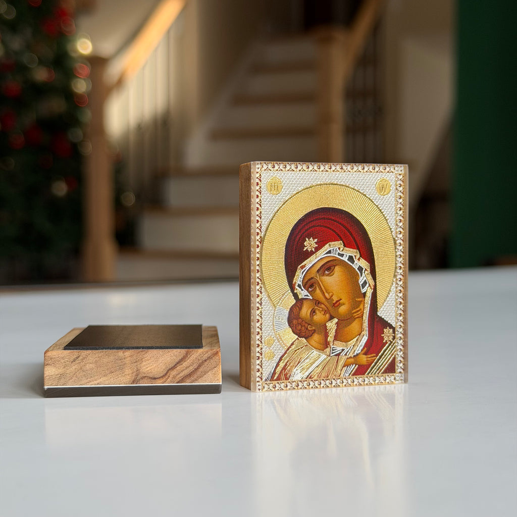 Theotokos Eleusa Magnetic Icon