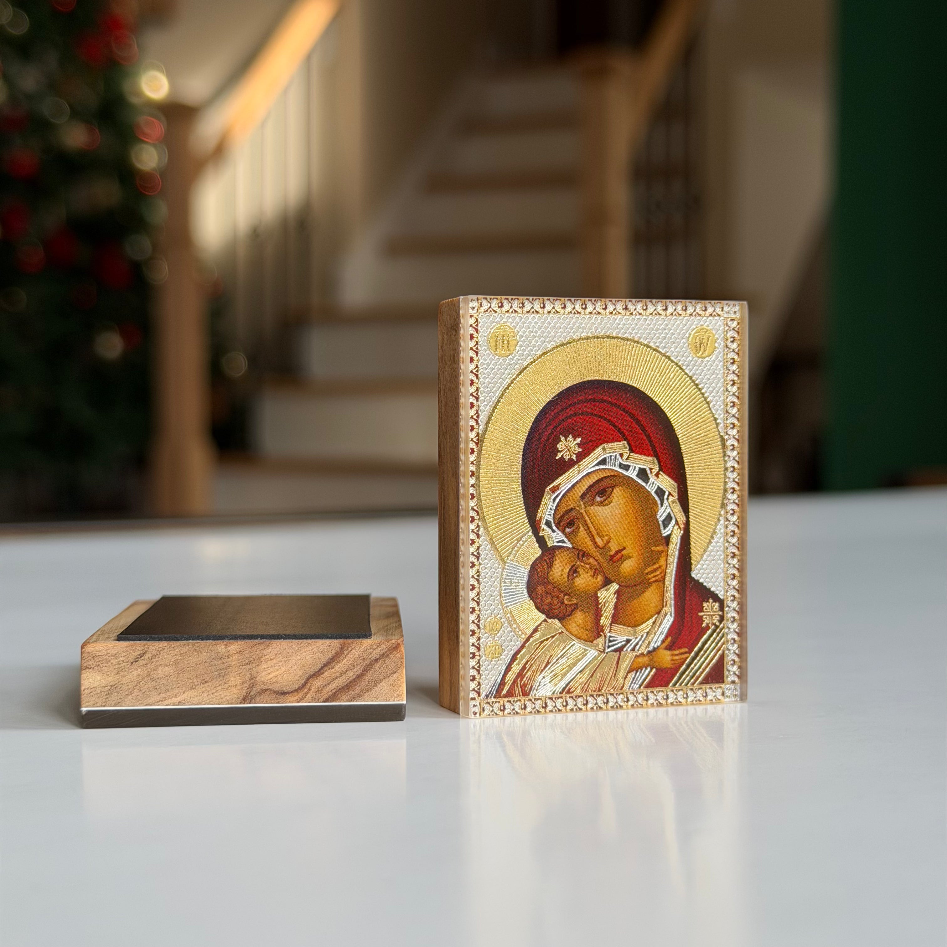 Theotokos Eleusa Magnetic Icon