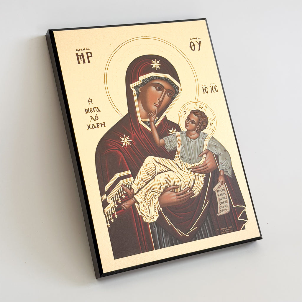 Theotokos Eleusa Icon V3 (TFL)