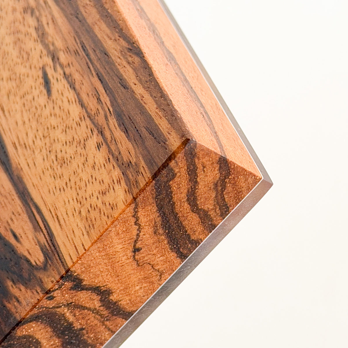 The Harrowing of Hades Icon - African Zebrawood Edition (10cm x 14cm)