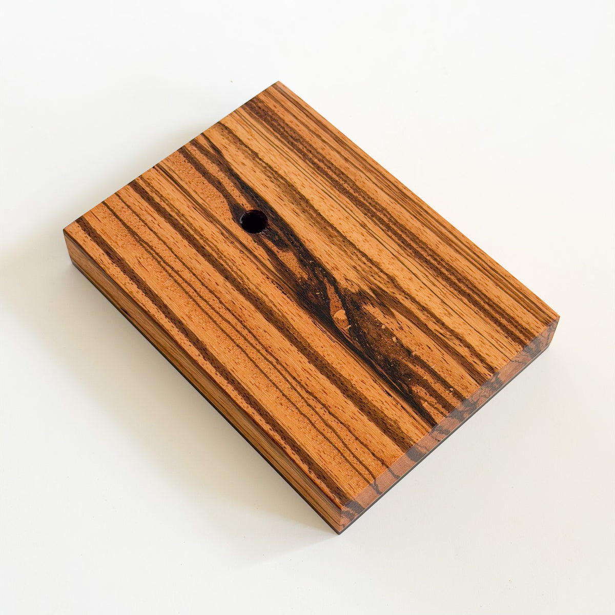 Christ The True Vine Icon - African Zebrawood Edition (10cm x 14cm)