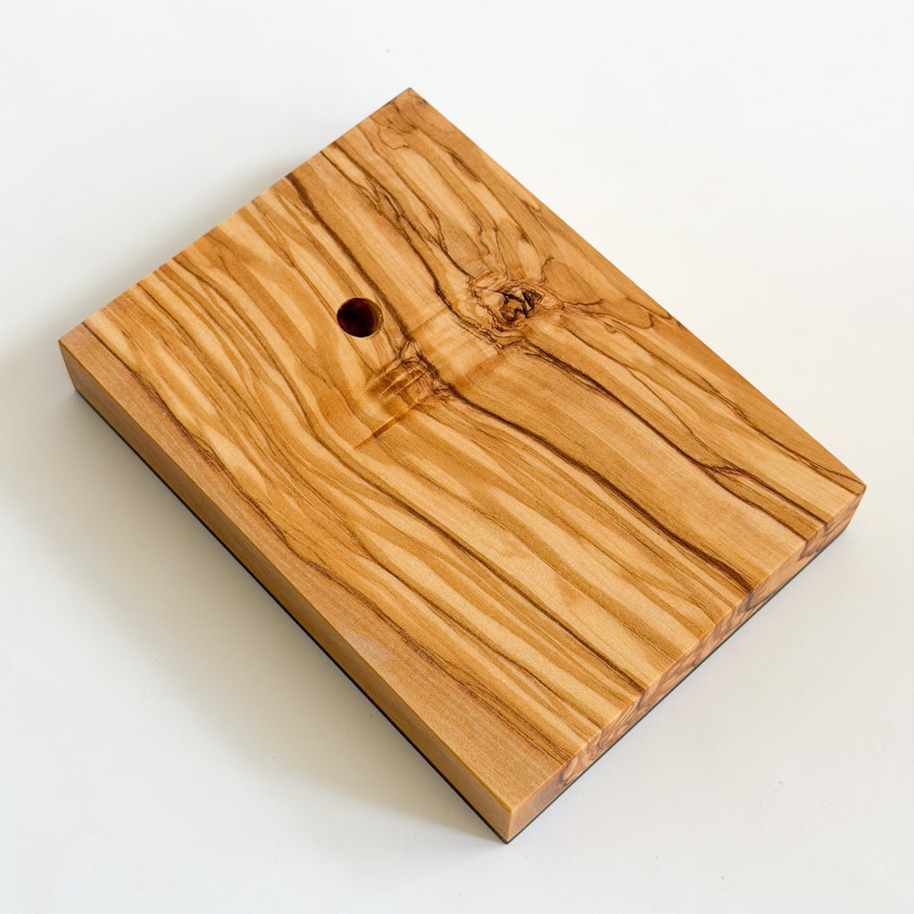 Christ’s Blessing Icon - Greek Olive Wood Edition (10cm x 14cm)