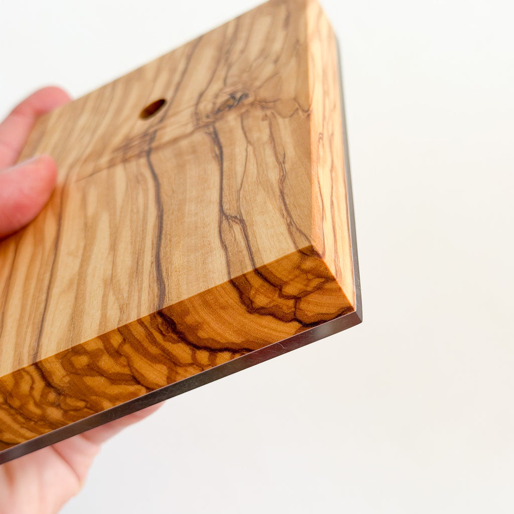 Christ’s Blessing Icon - Greek Olive Wood Edition (10cm x 14cm)