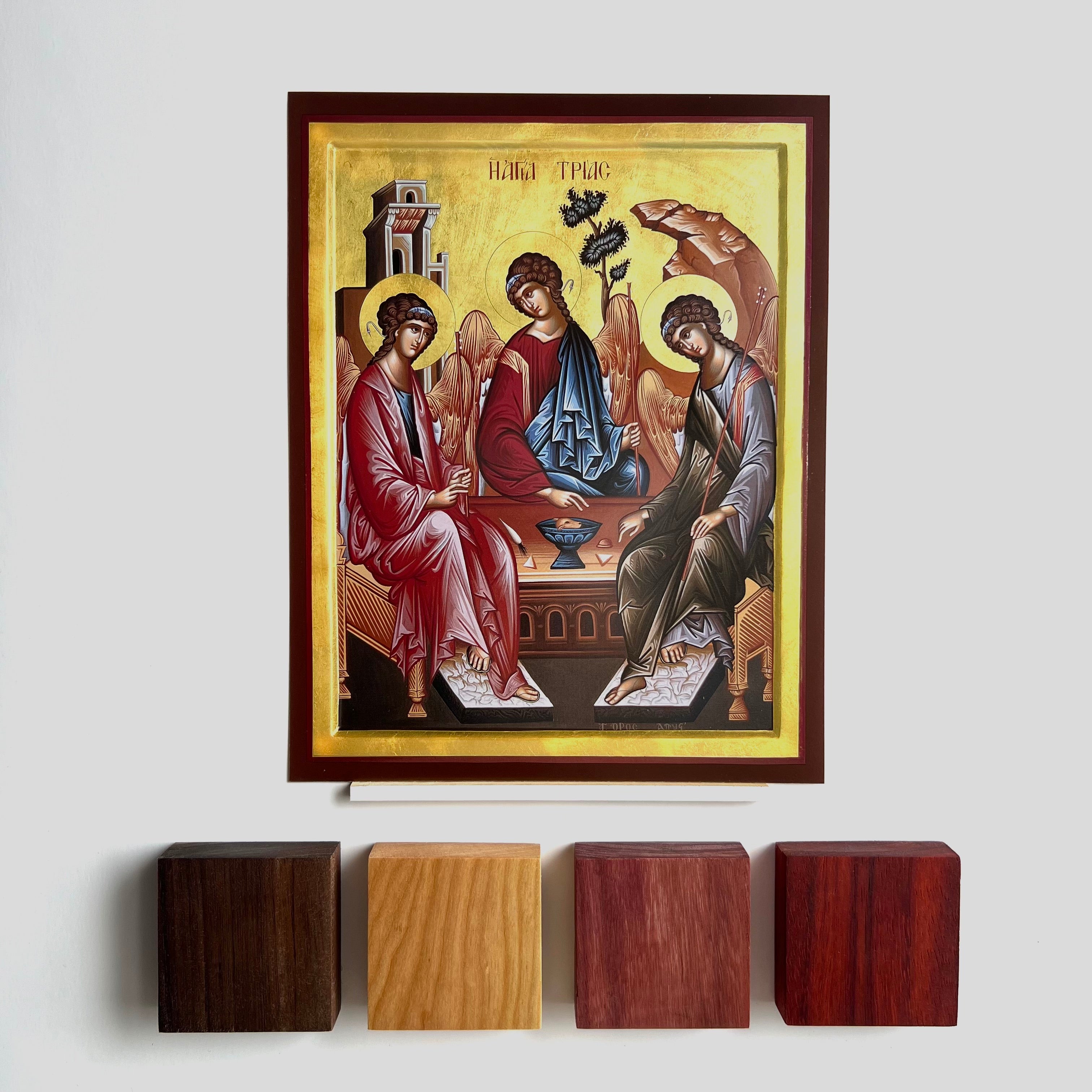 The Hospitality of Abraham Icon