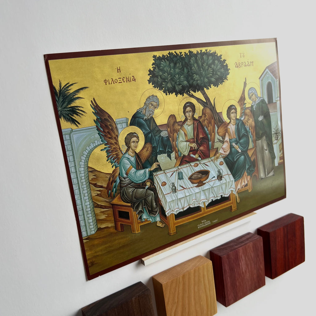 The Hospitality of Abraham Icon V2