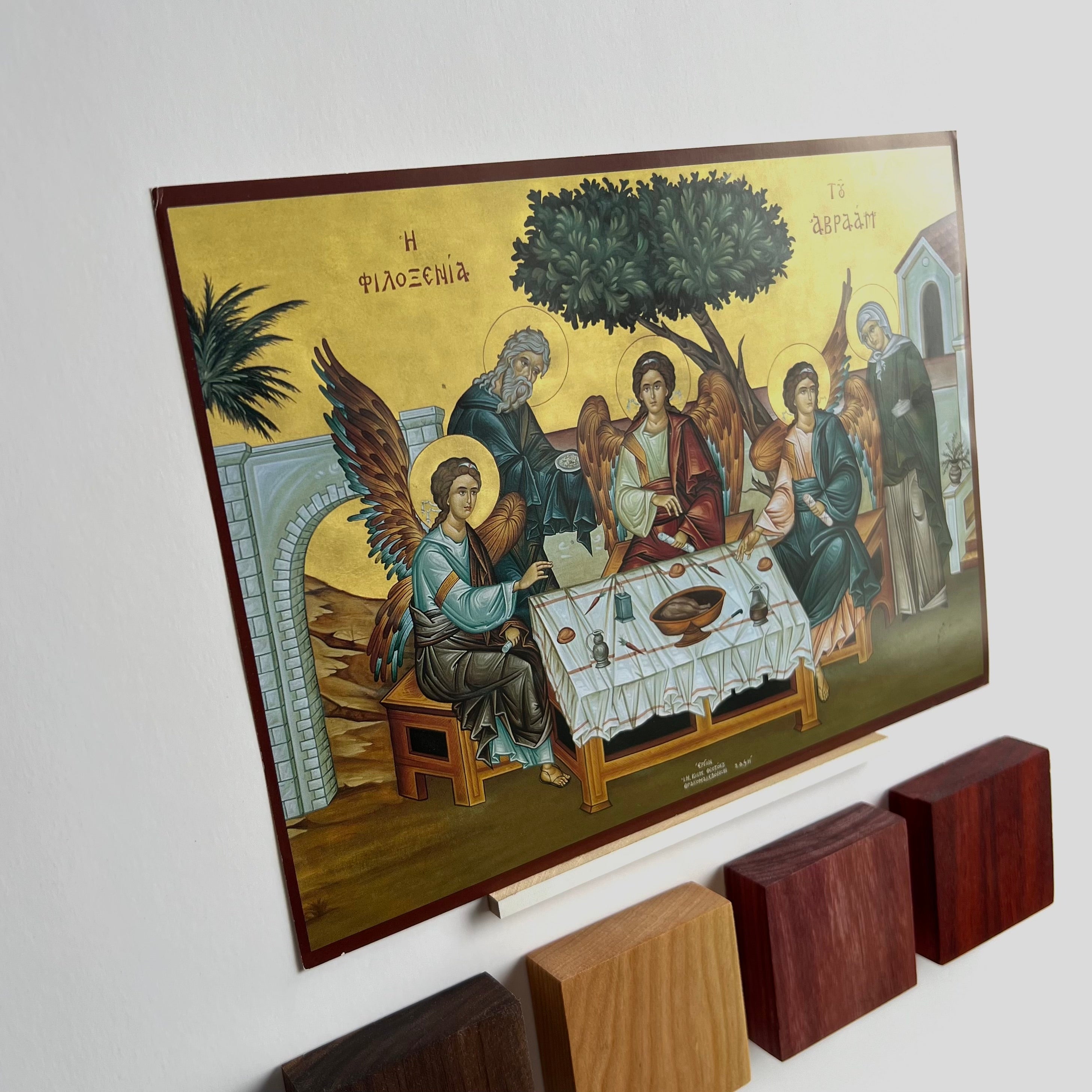 The Hospitality of Abraham Icon V2