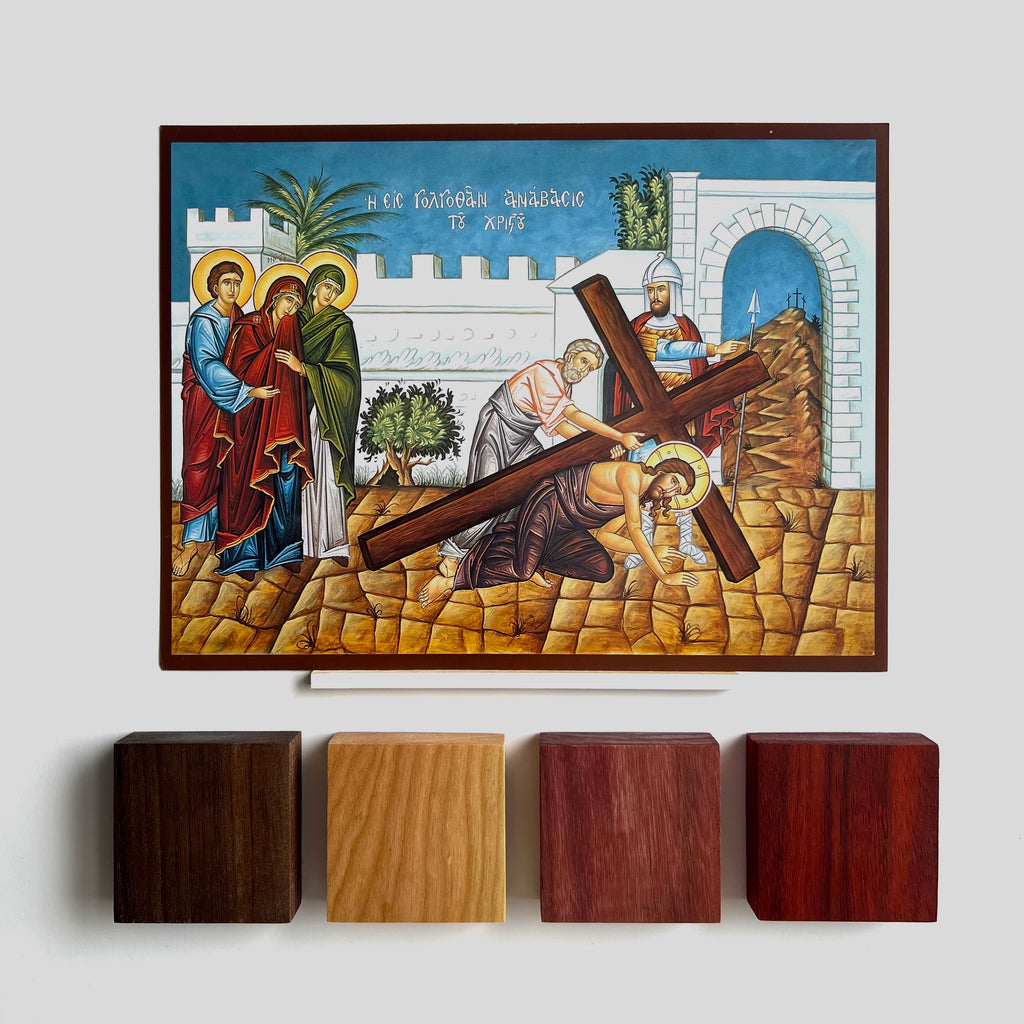 The Bearing of the Cross Icon