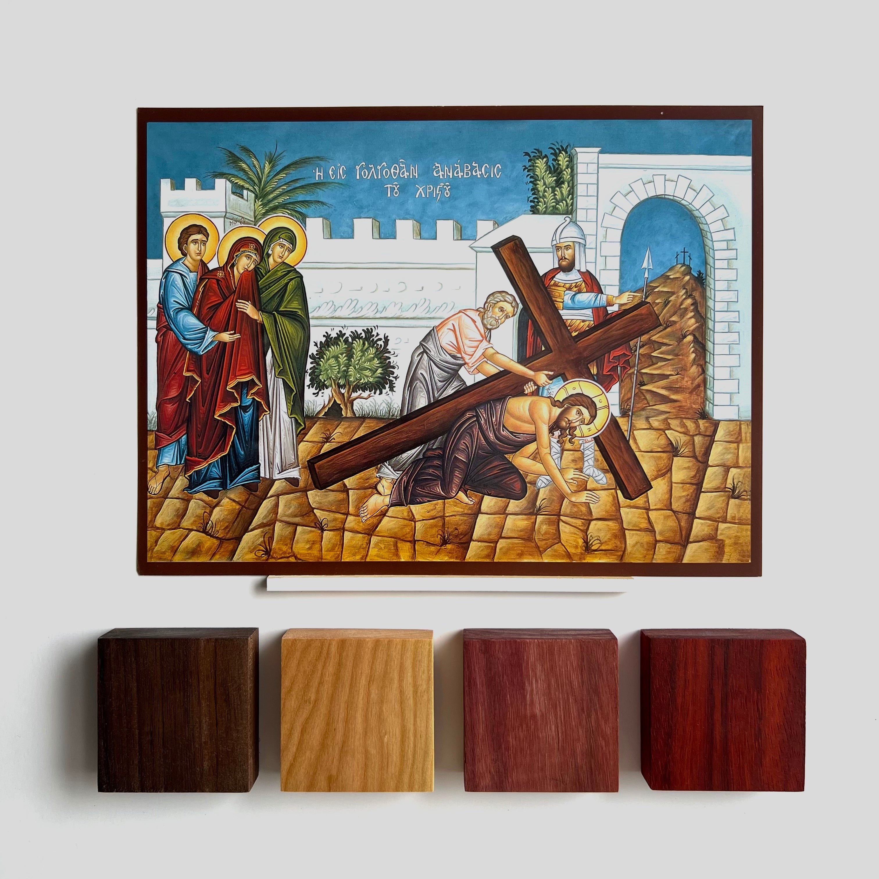 The Bearing of the Cross Icon