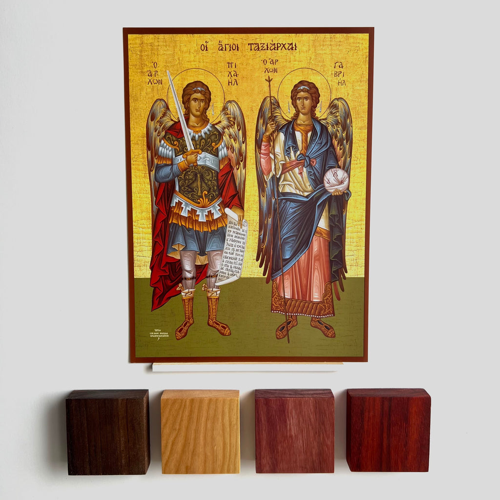 Michael and Gabriel the Archangels Icon