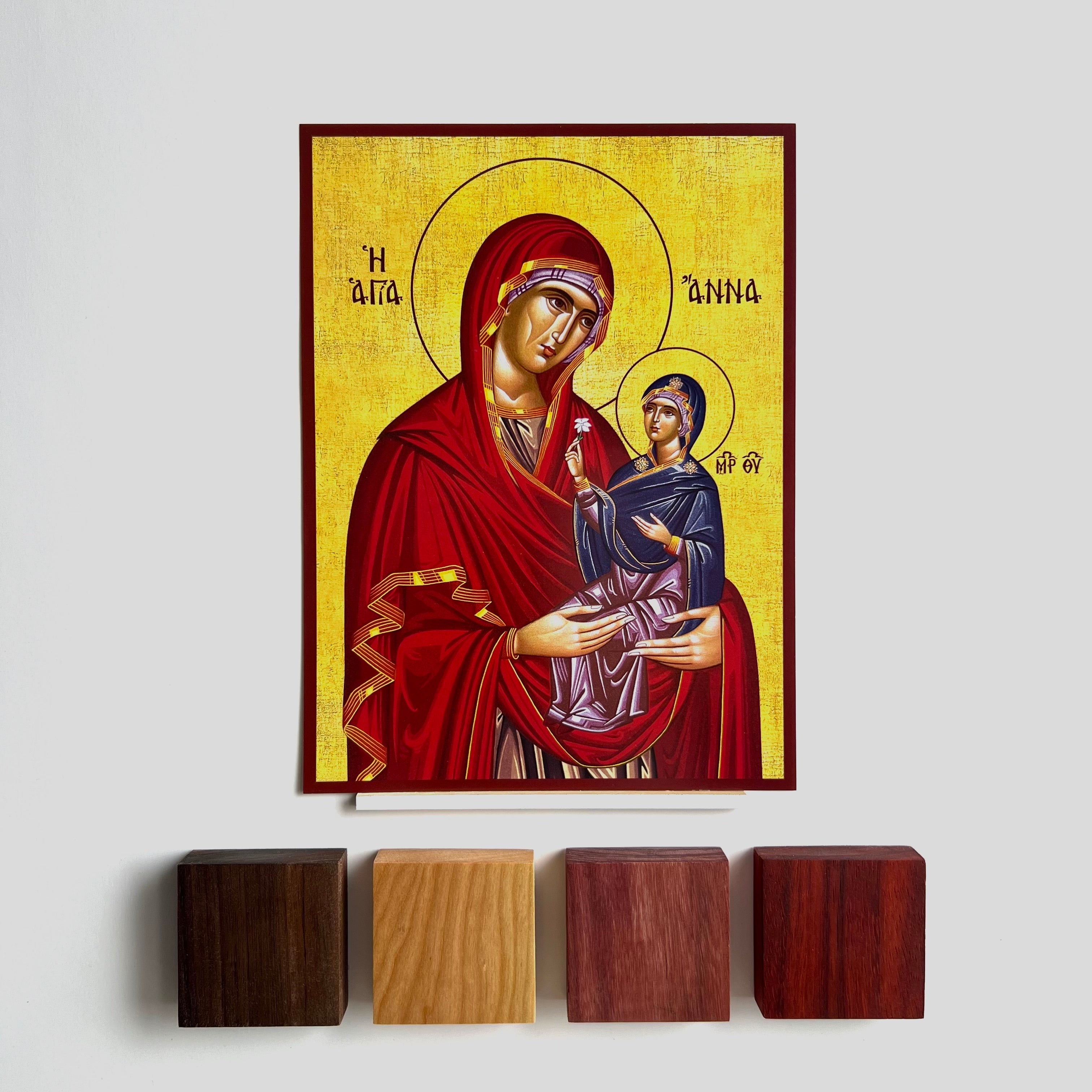 Saint Anne with the Theotokos as a Child Icon