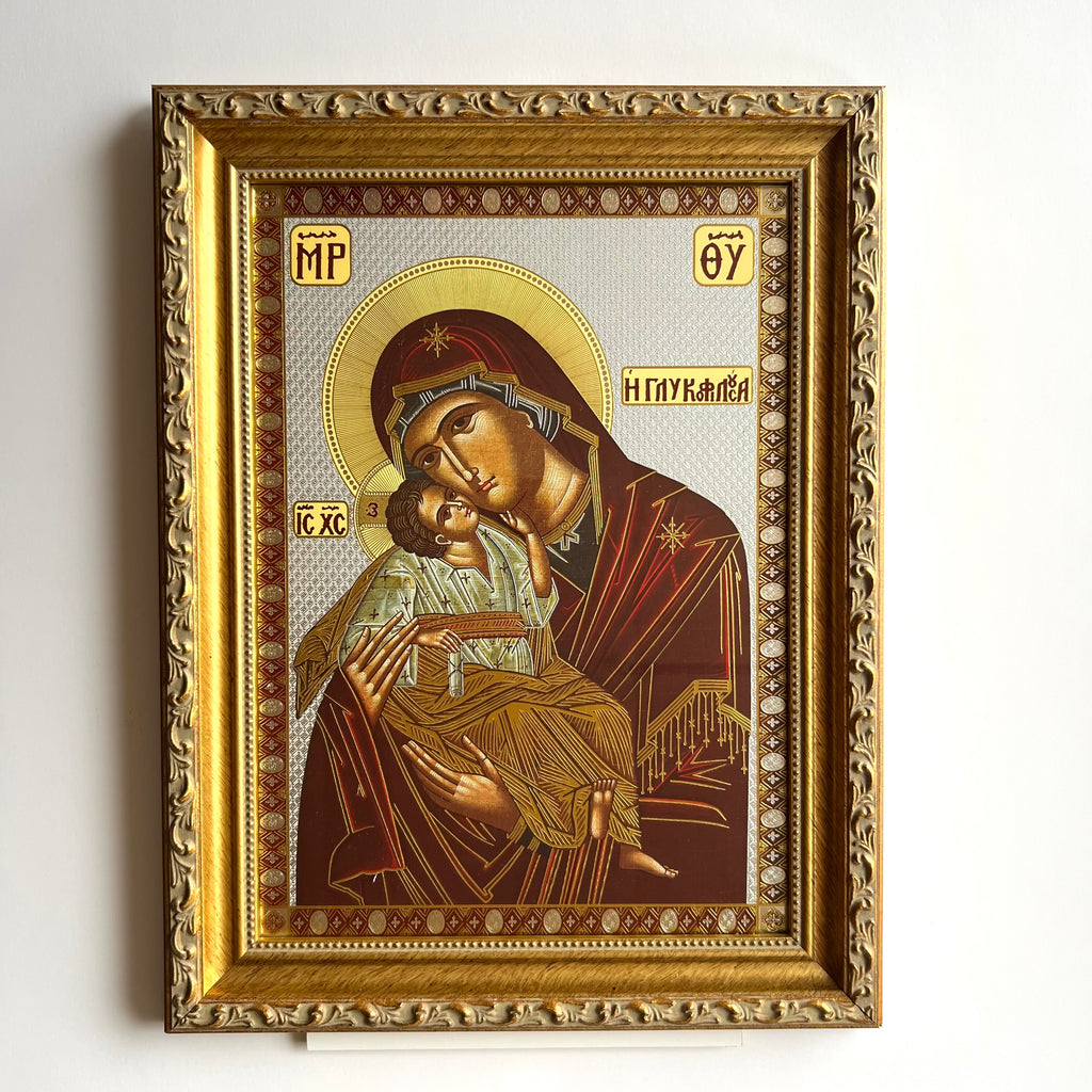 Theotokos Eleusa V2 Frame
