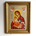 Theotokos with Christ the King Frame