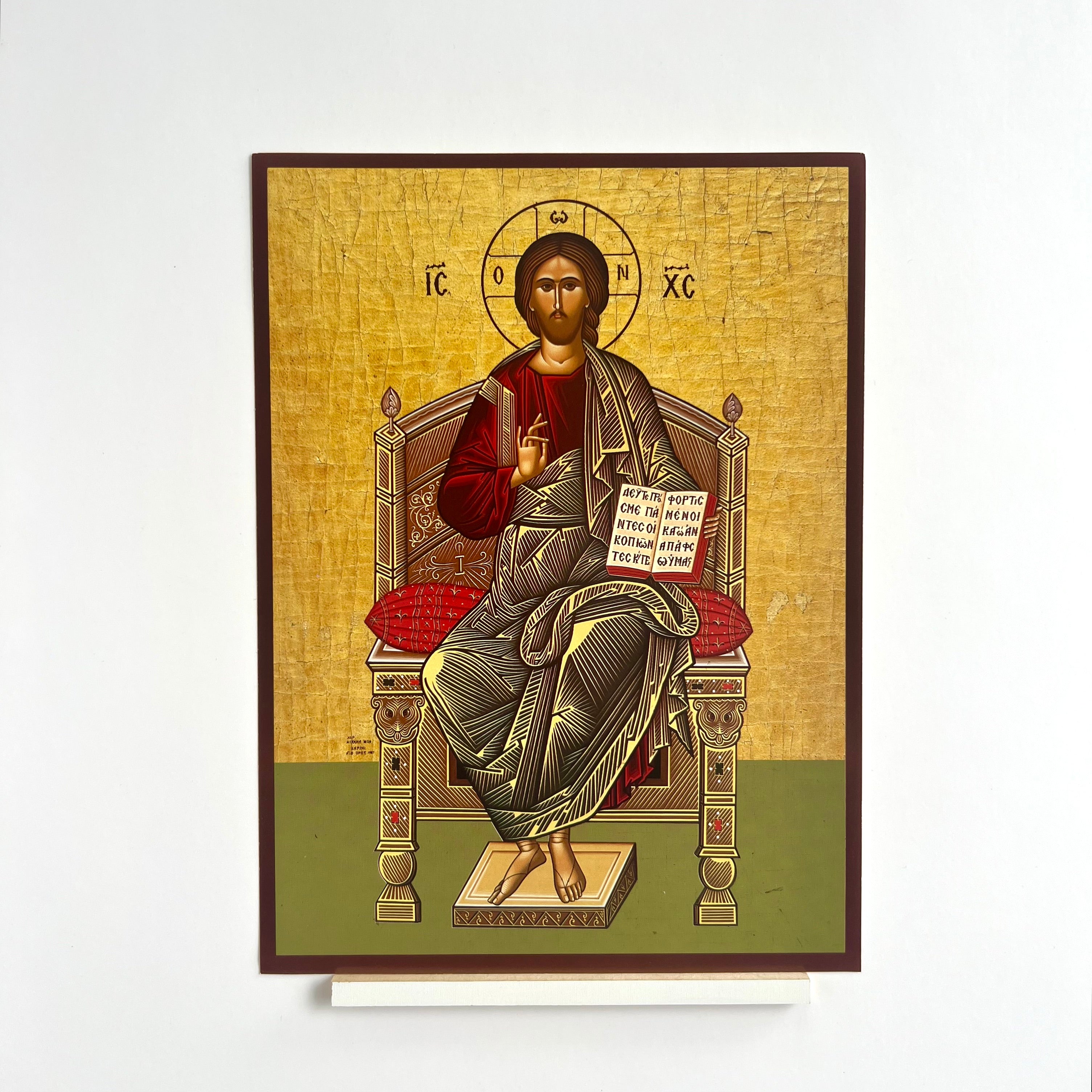 Christ Enthroned Icon