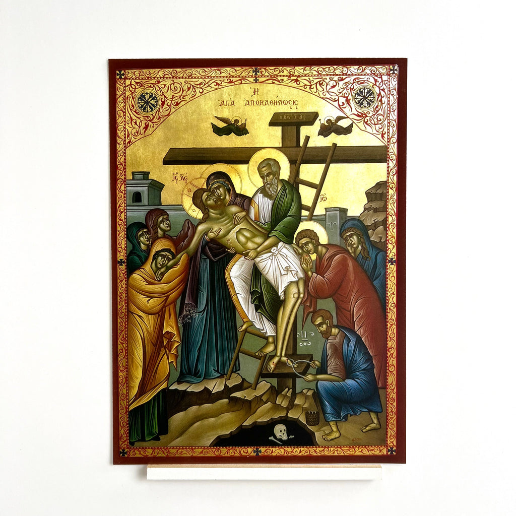 The Descent from the Cross Icon