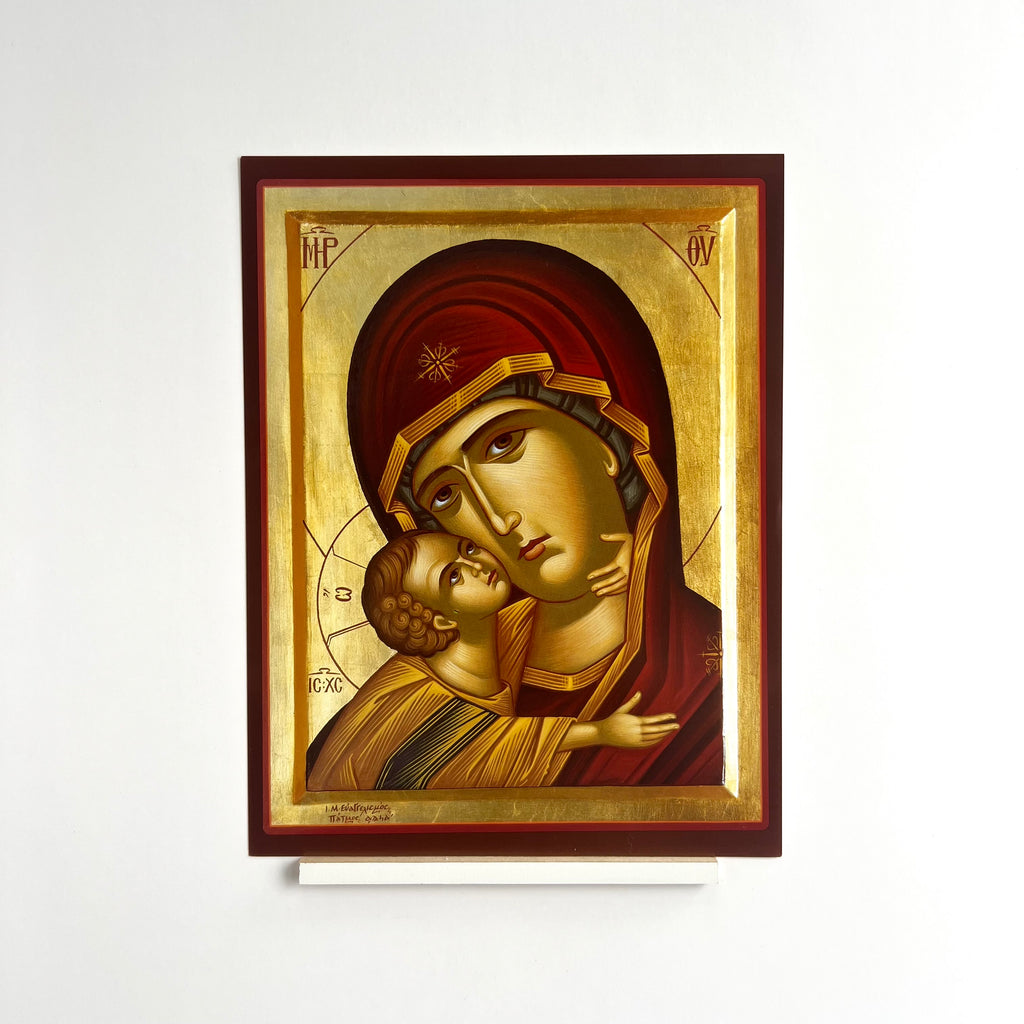 Theotokos Eleusa Icon V4