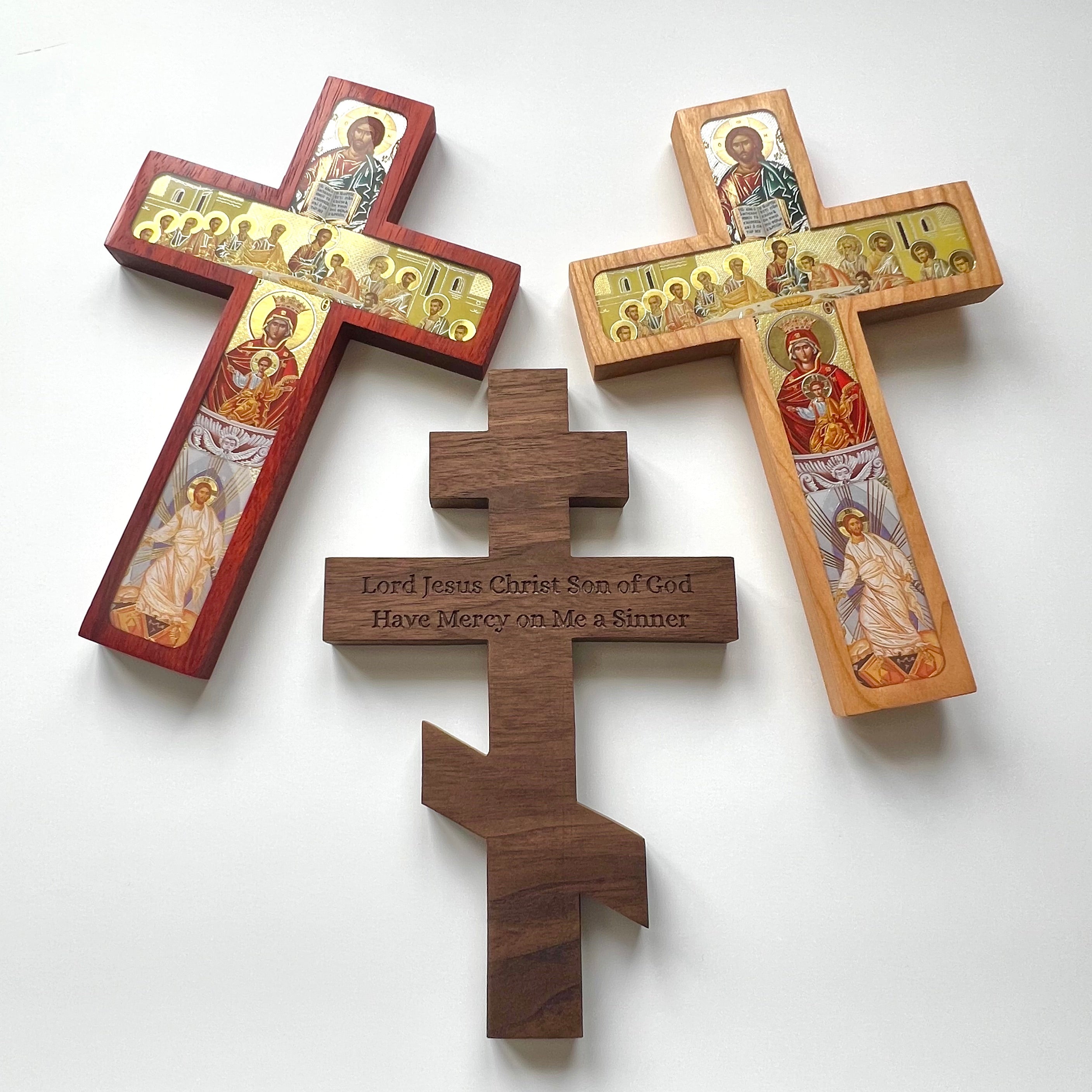 Wooden Icon cross