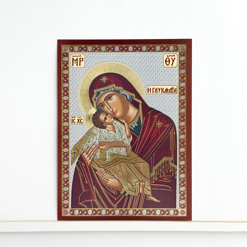 Theotokos Eleusa Icon V2