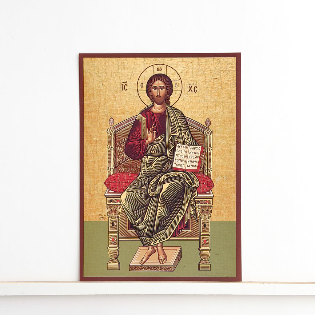 Christ Enthroned Icon