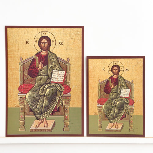 Christ Enthroned Icon