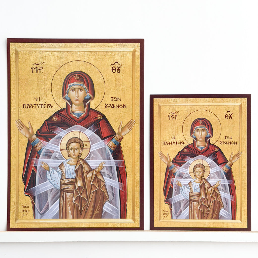 Theotokos More Spacious than the Heavens Icon