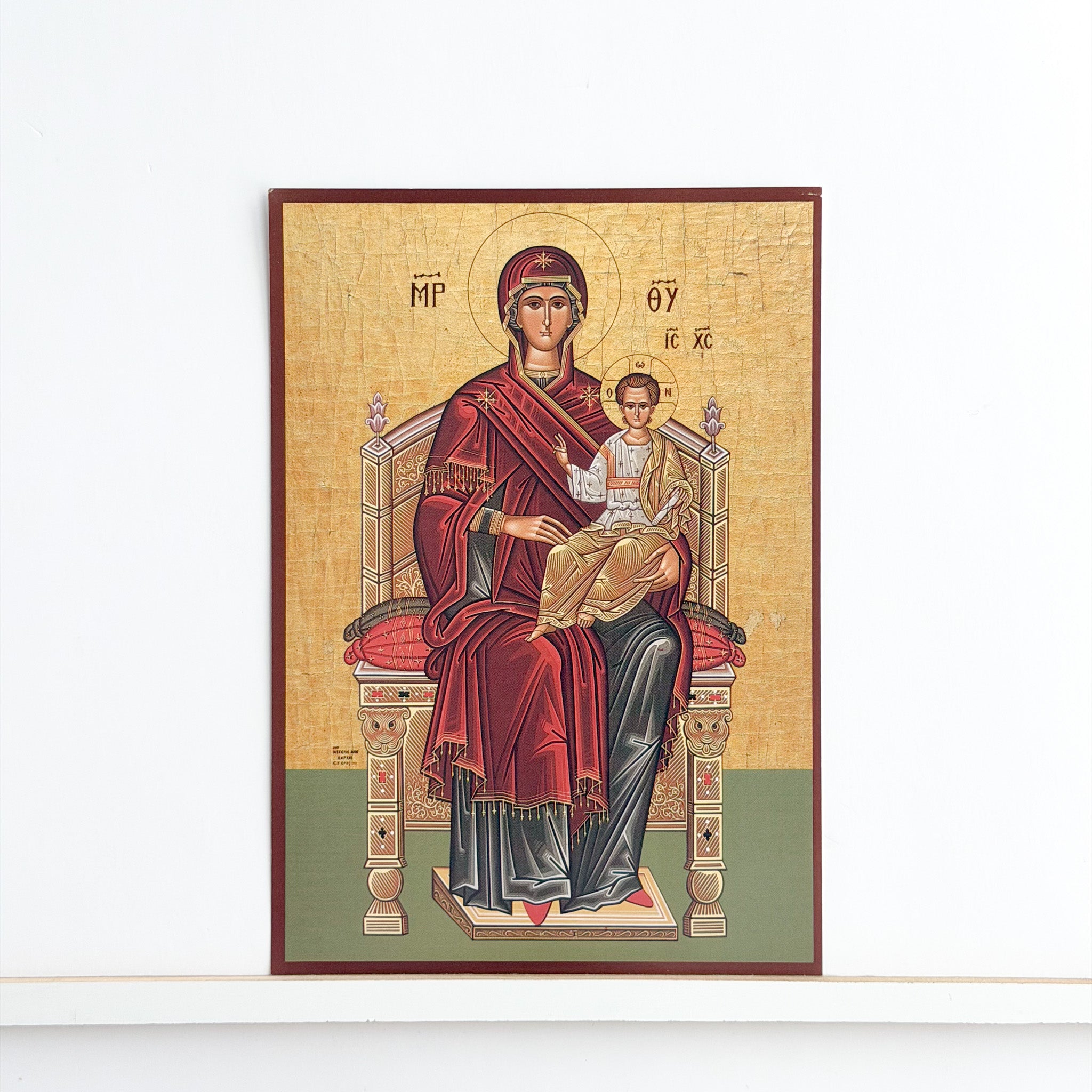 Theotokos Enthroned Icon