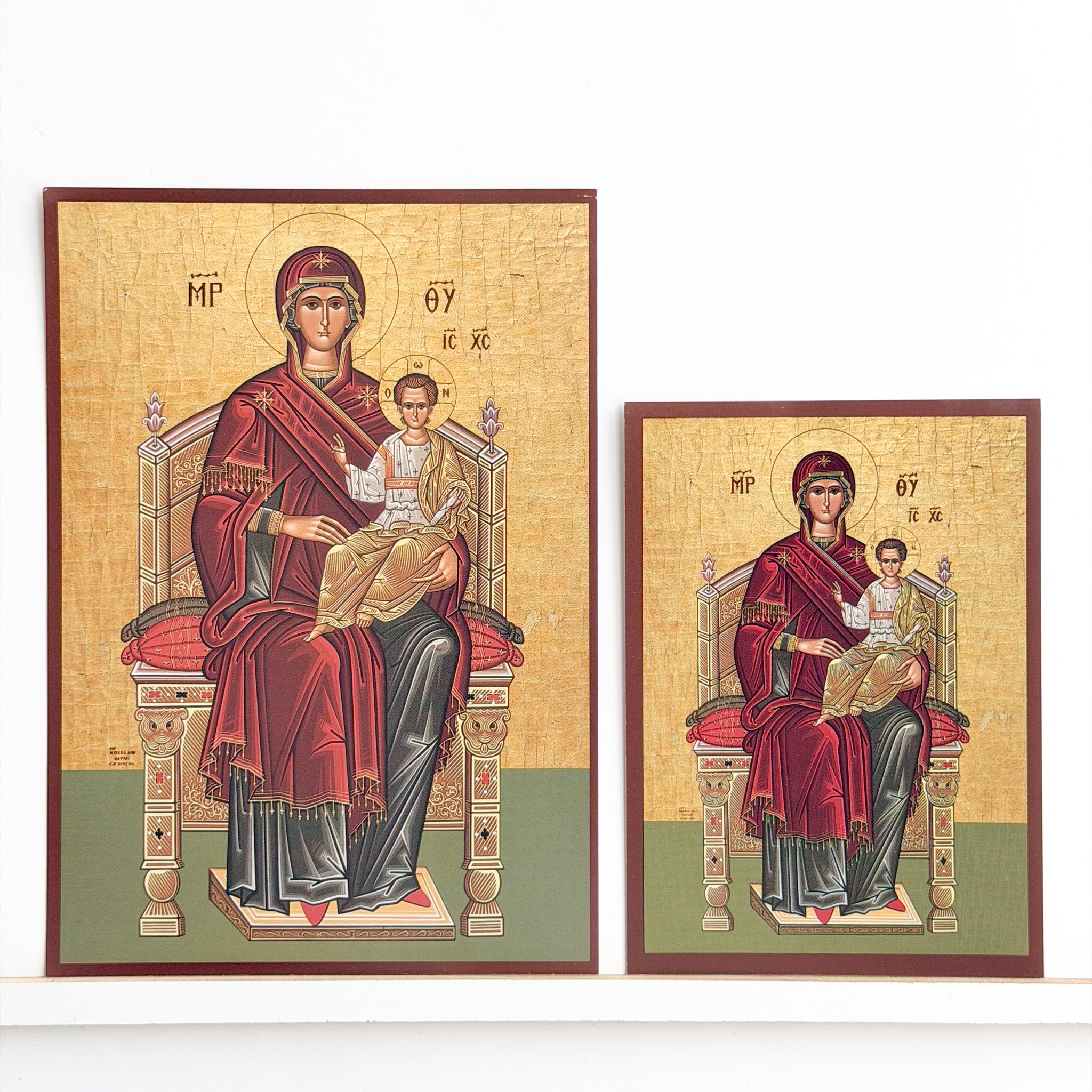 Theotokos Enthroned Icon