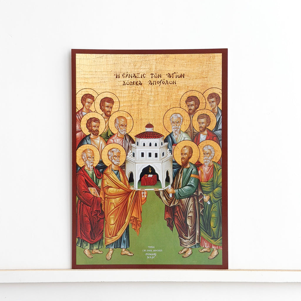 The Apostles Carrying the Church Icon