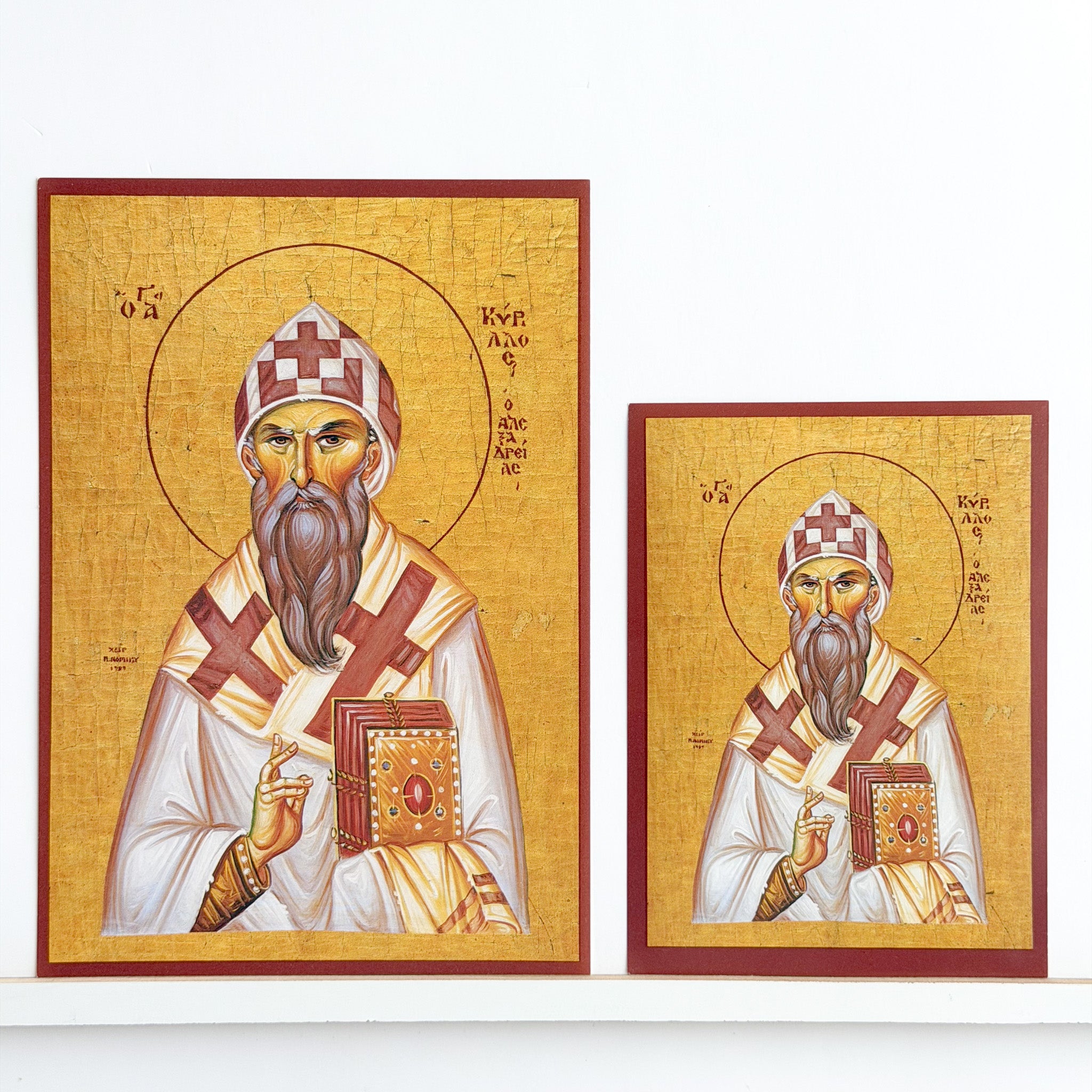 Saint Cyril of Alexandria Icon