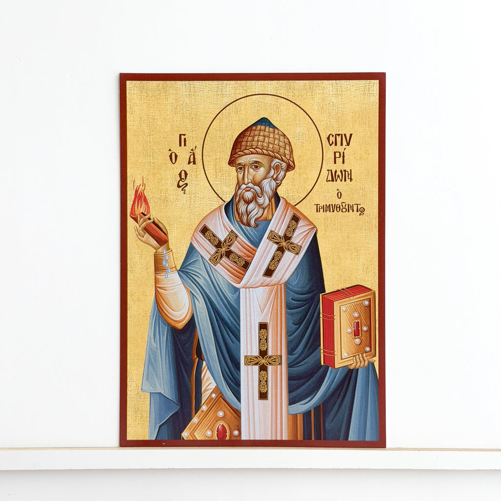 Saint Spyridon Icon