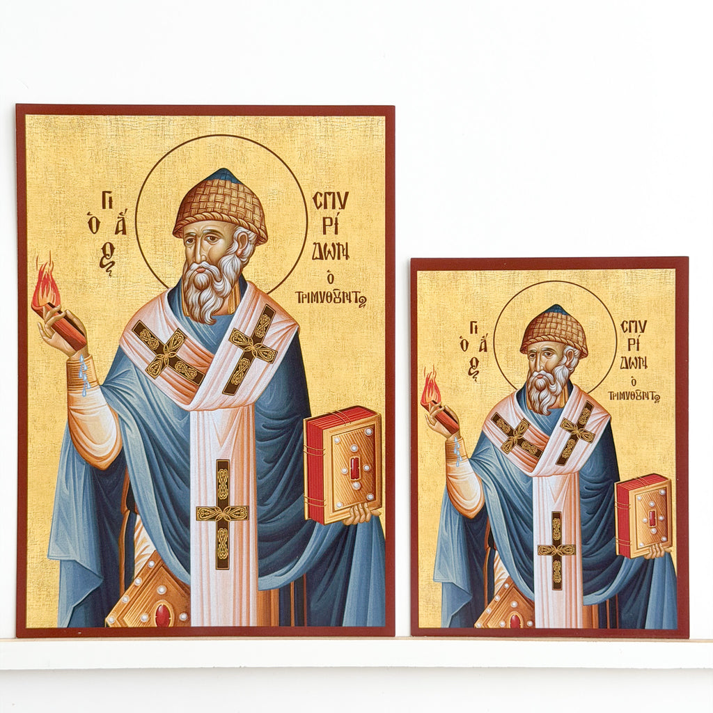 Saint Spyridon Icon