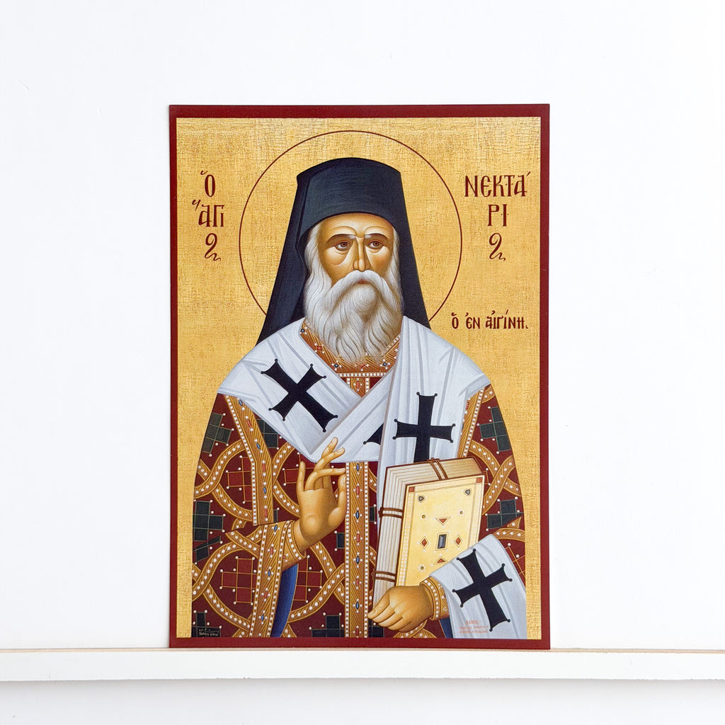 Saint Nektarios Icon