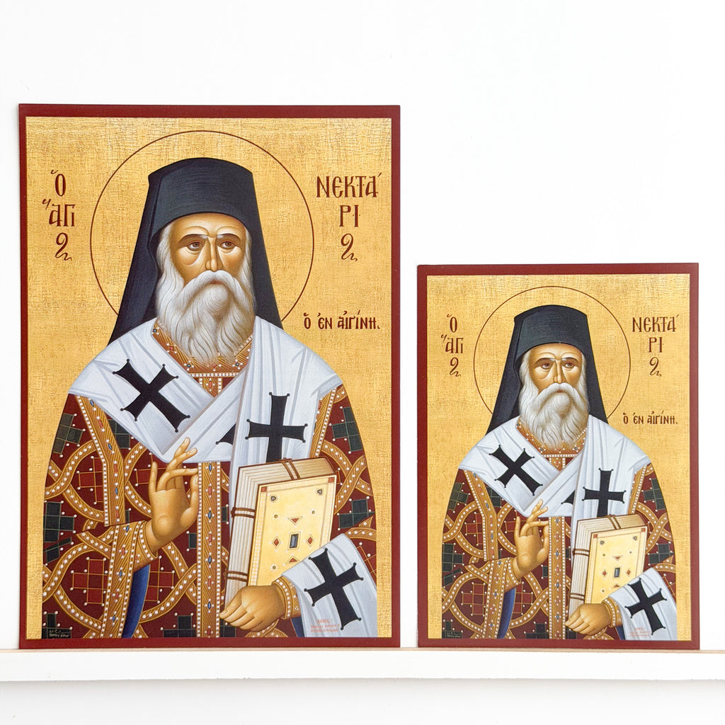 Saint Nektarios Icon