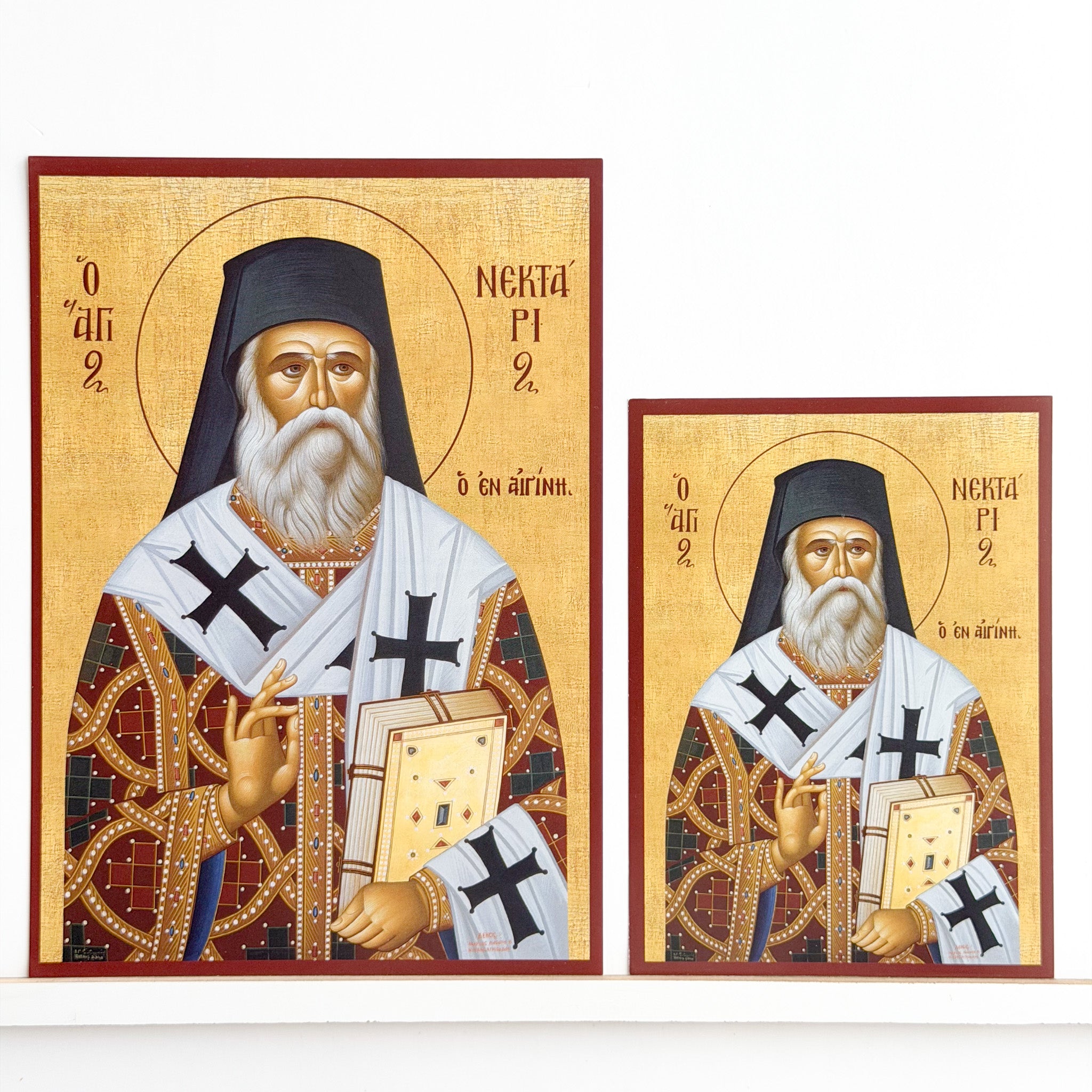 Saint Nektarios Icon