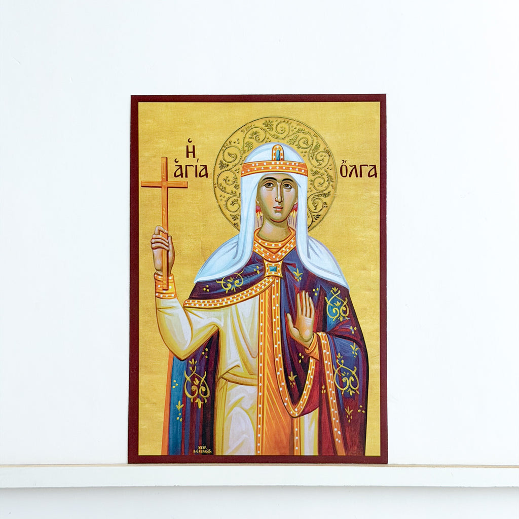Saint Olga of Russia Icon