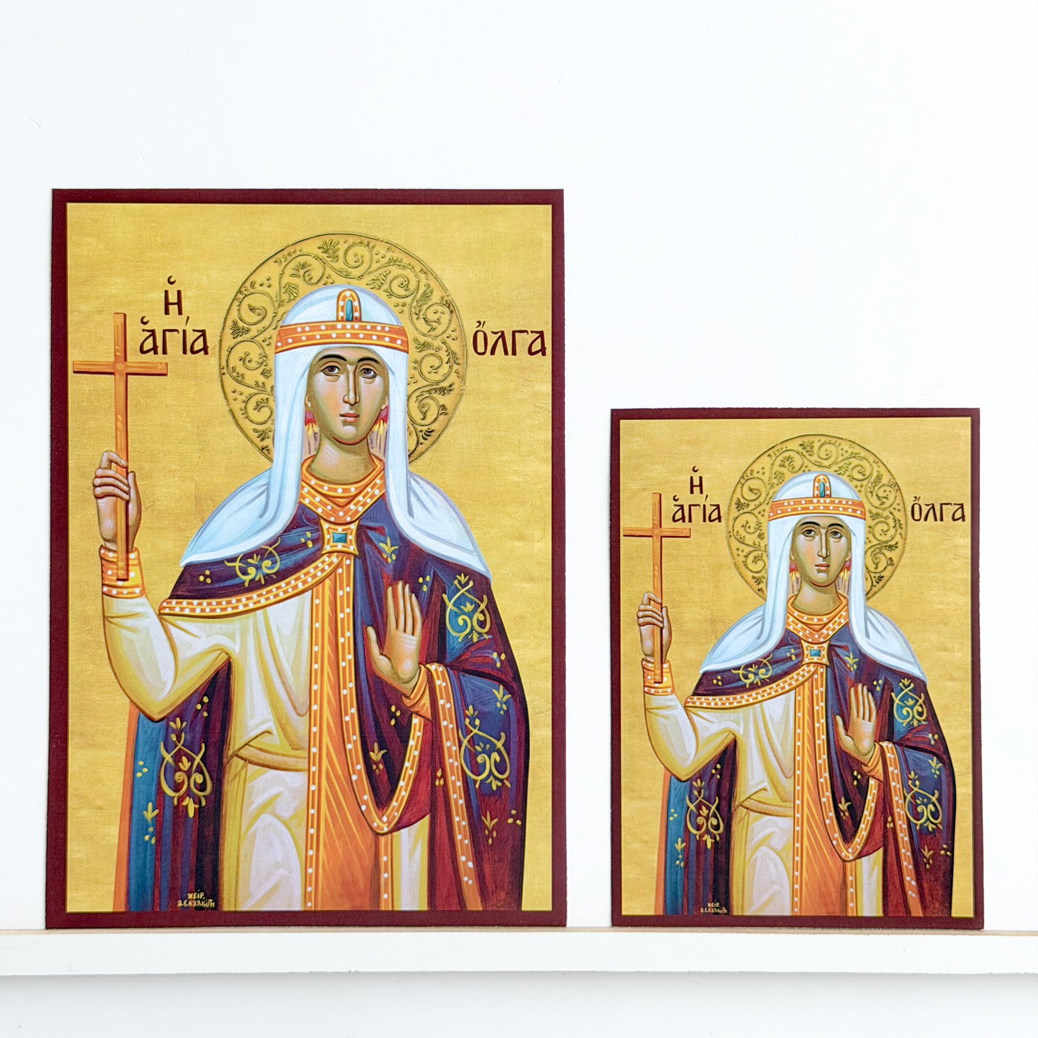 Saint Olga of Russia Icon