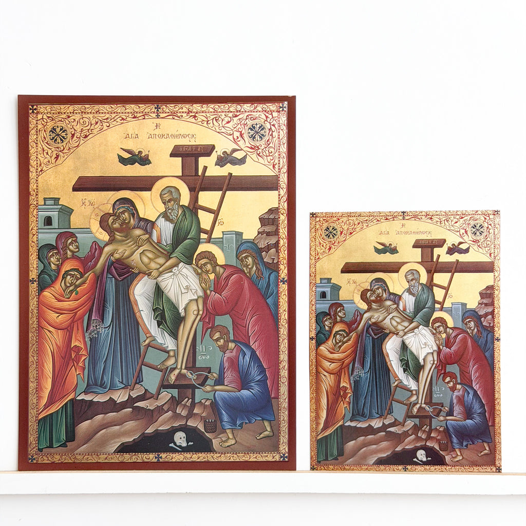 The Descent from the Cross Icon