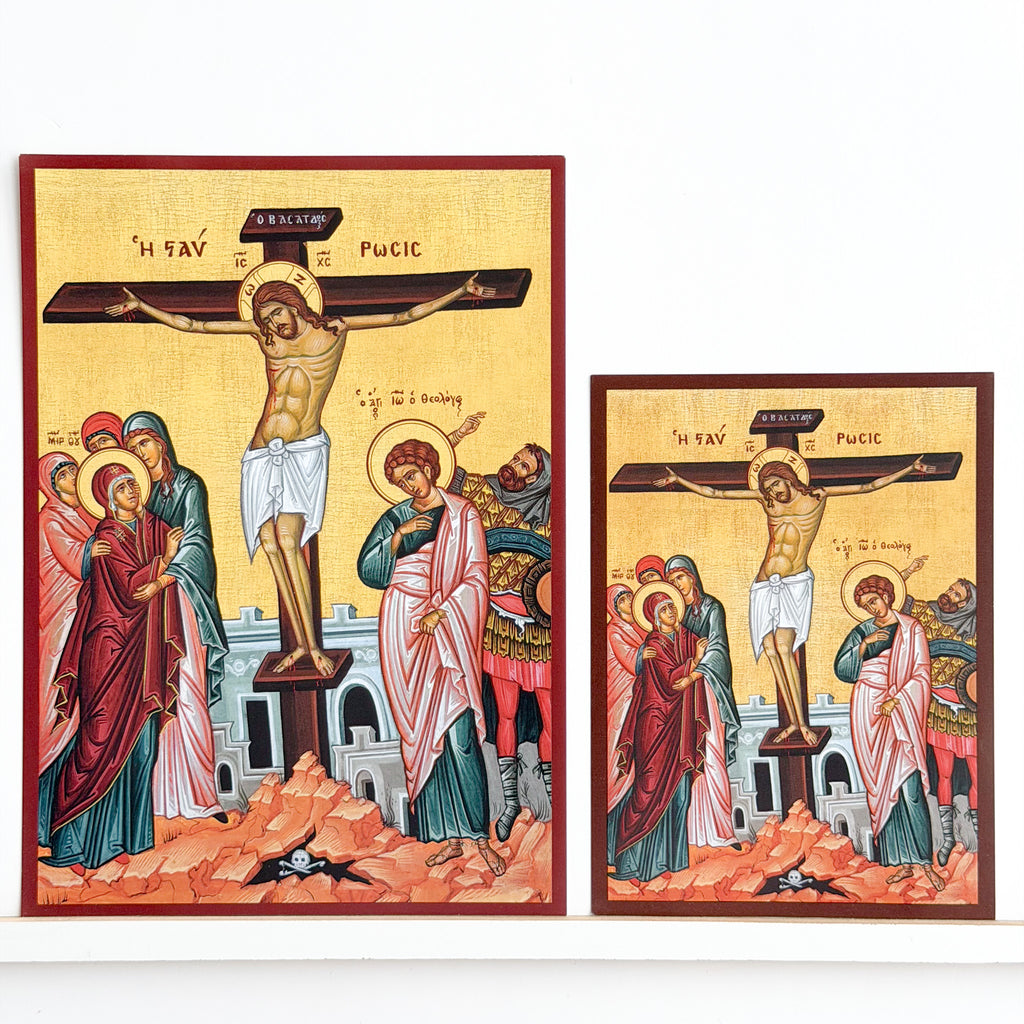 The Crucifixion of Jesus Christ Icon
