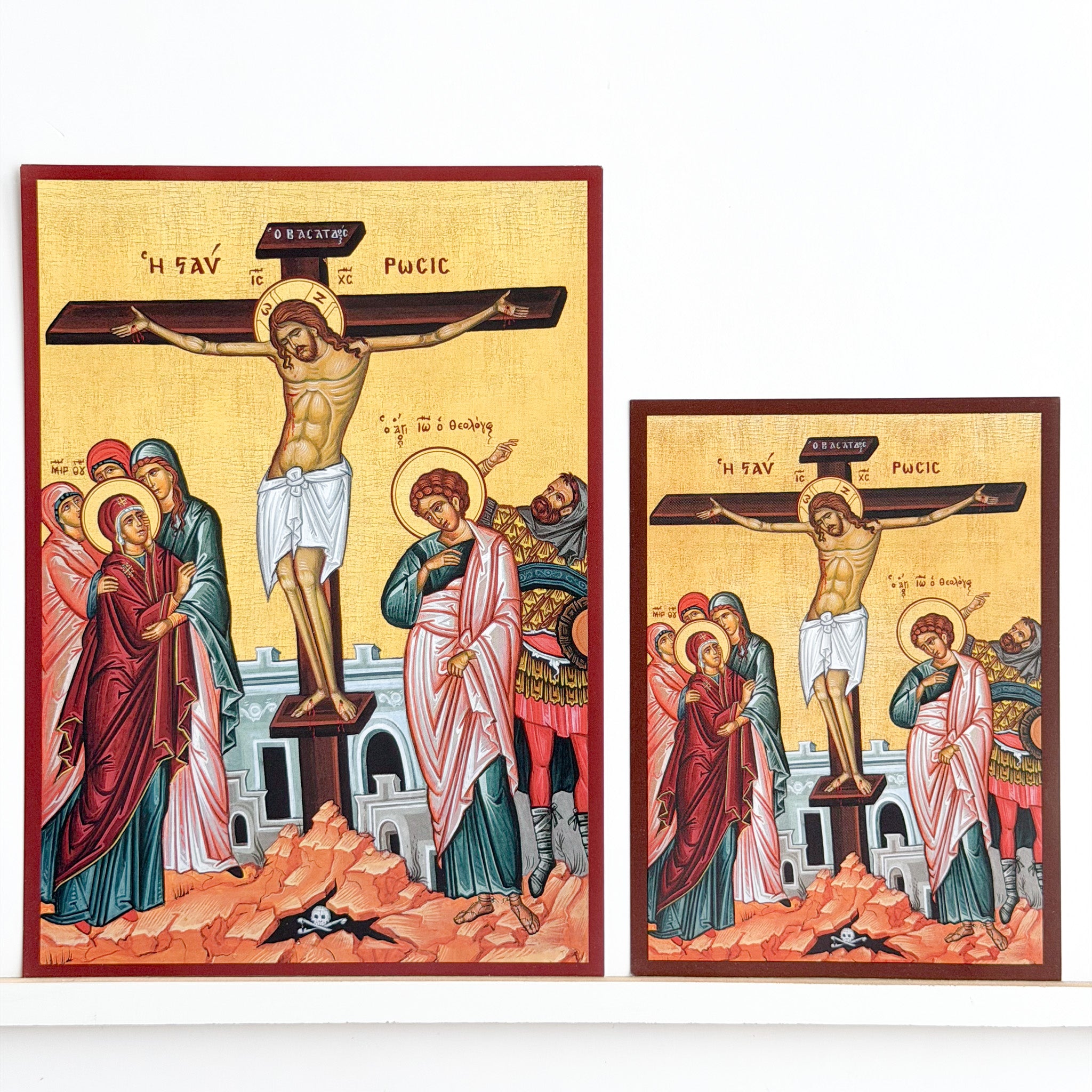 The Crucifixion of Jesus Christ Icon
