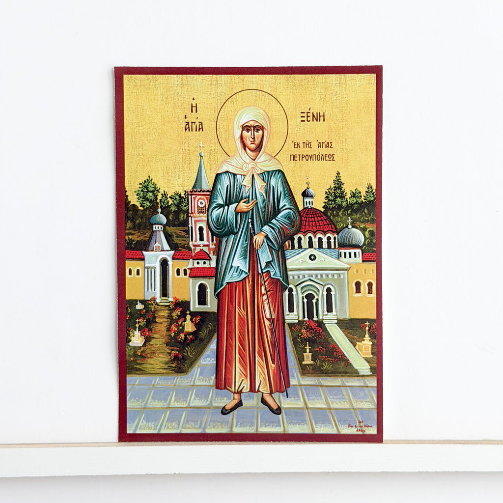 Saint Xenia of Saint Petersburg Icon
