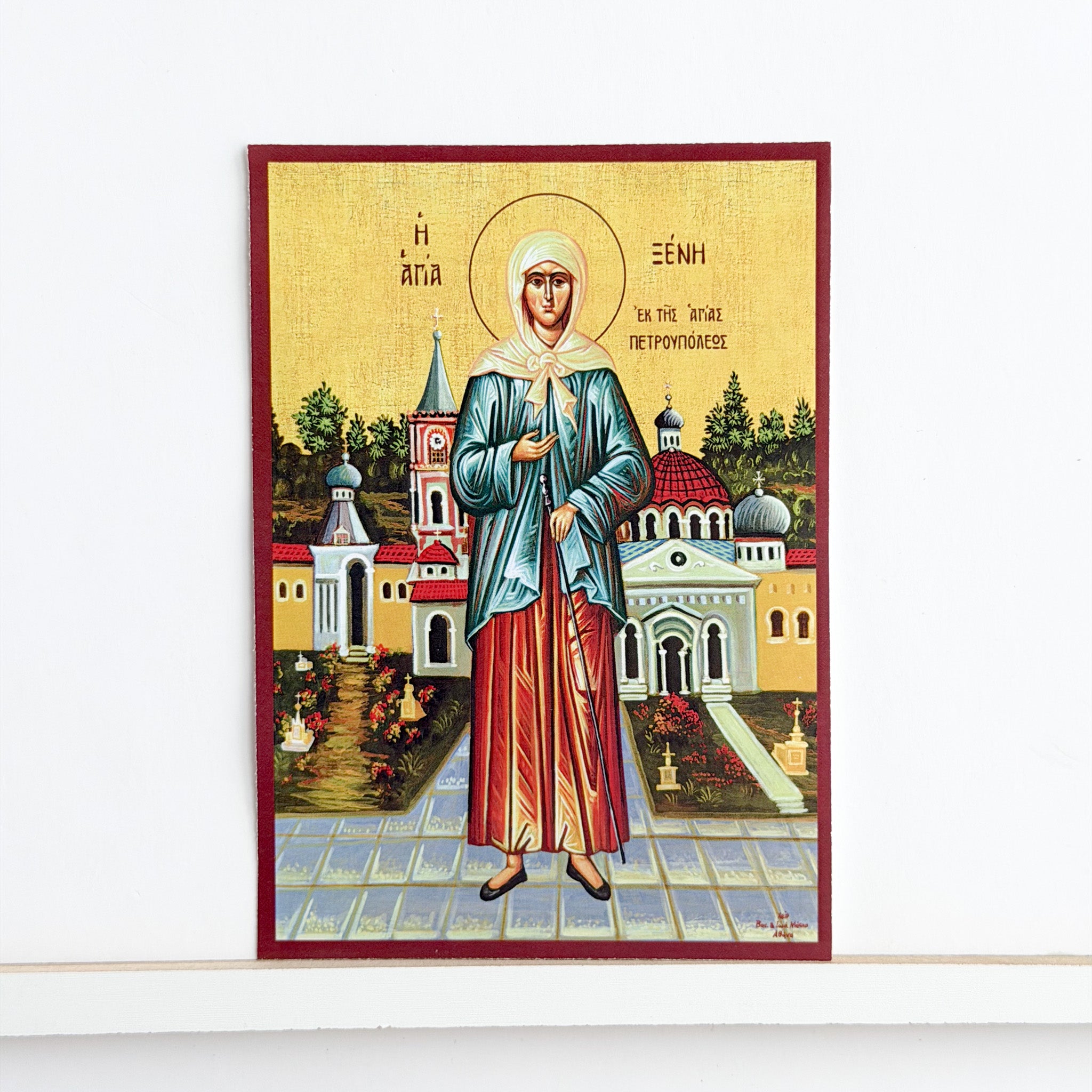 Saint Xenia of Saint Petersburg Icon