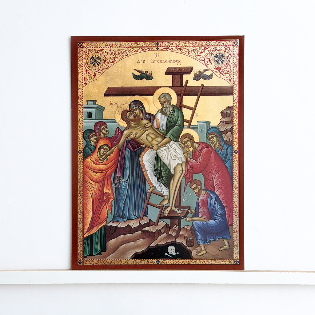The Descent from the Cross Icon