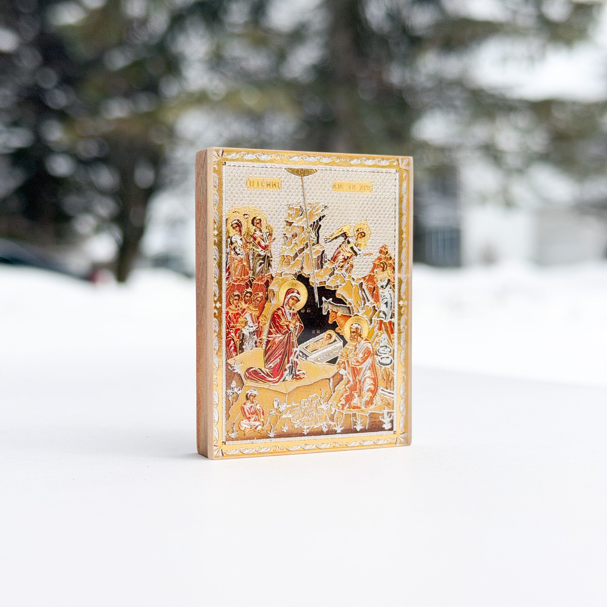 The Nativity of Christ Magnetic Icon