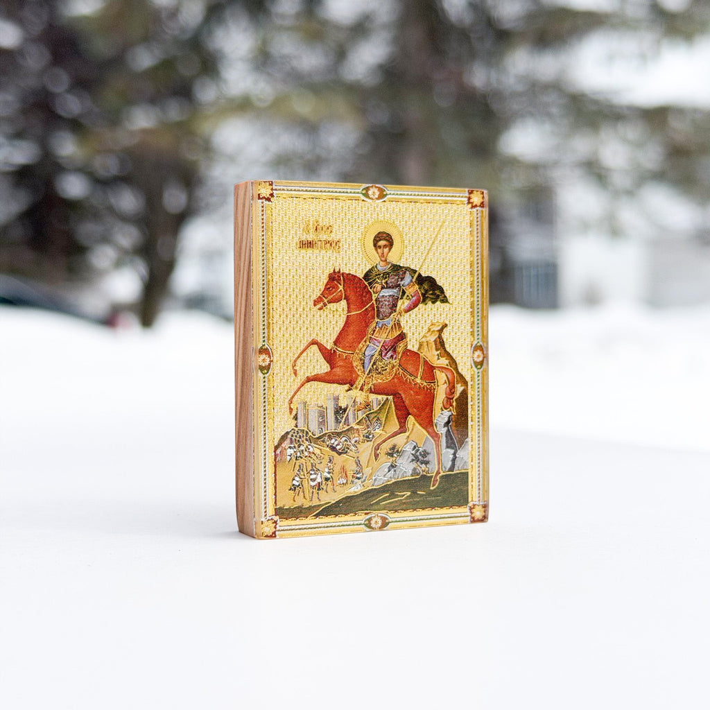 Saint Demetrius Magnetic Icon