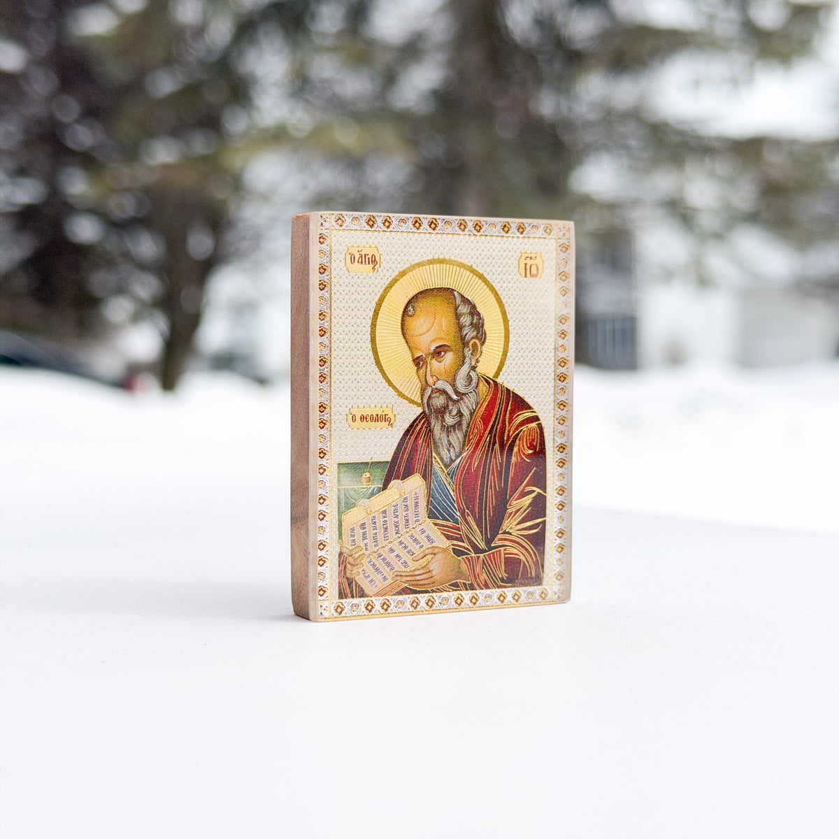 Saint John the Evangelist Magnetic Icon