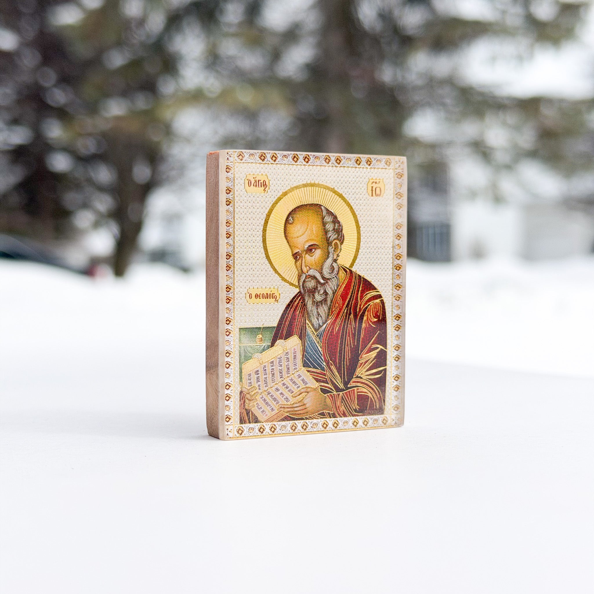 Saint John the Evangelist Magnetic Icon